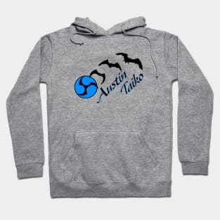 AT Bat Mitsudomoe black blue Hoodie